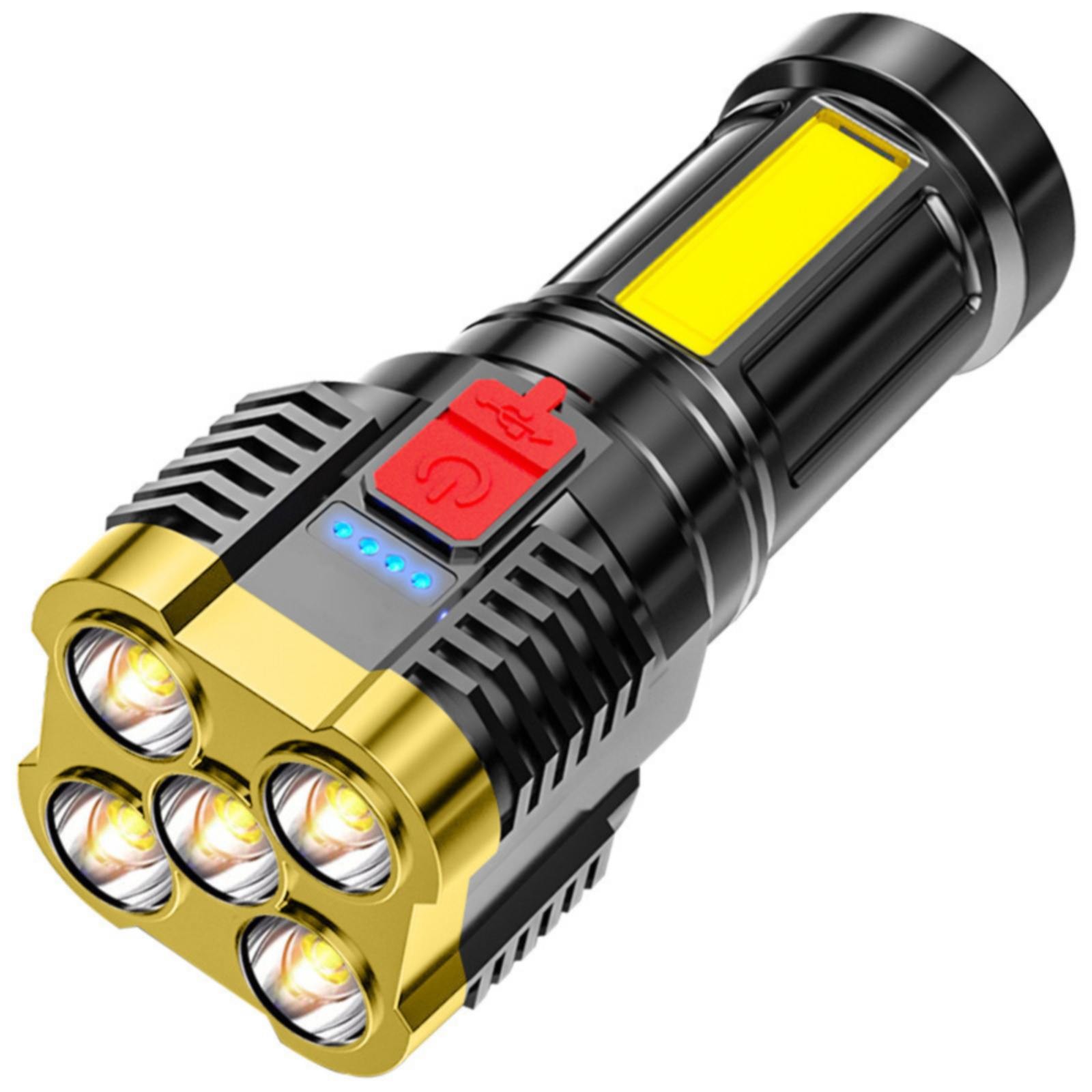 Headlamp COB LED Head Lamp With Built-in Battery Flashlight USB Rechargeable Head Torch 4 Lighting Modes Head Light I.144921