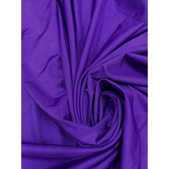 Nylon Heavy Weight 4 Ways Stretch Solid Fabric (Purple)
