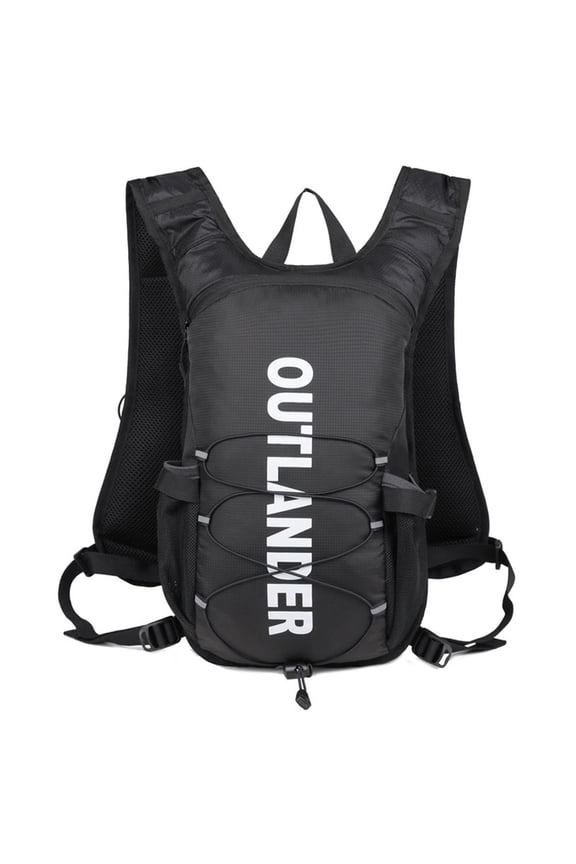 Nylon Hydration Backpack with Reflective Water Bladder for Cycling