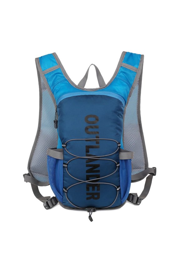 Nylon Hydration Backpack with Reflective Water Bladder for Cycling