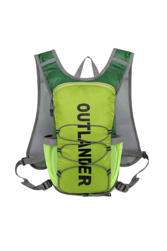 Nylon Hydration Backpack with Reflective Water Bladder for Cycling