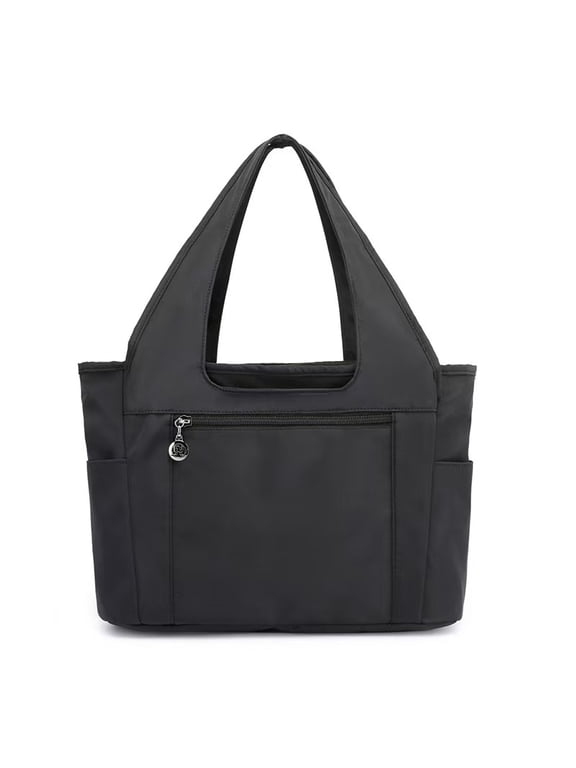 Nylon Lightweight Handbag for Women Waterproof Tote Shoulder Purses Bag