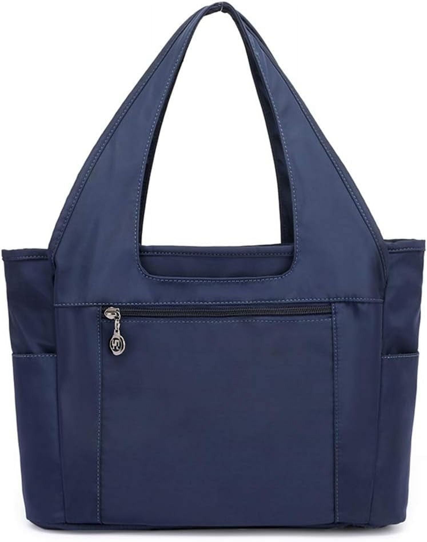 Nylon Lightweight Handbag for Women Waterproof Tote Shoulder Purses Bag