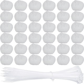 SUNHE 40 Pieces Lint Traps Washing Machine Lint Trap Snare Laundry Mesh Washer  Hose Filter with