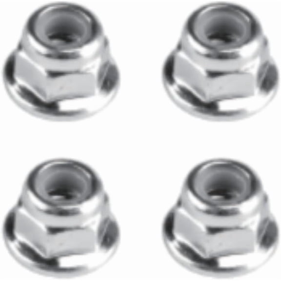 Nylon-Locking(M4) Compatible with 1/10 Slash/Rustler/Stampede/Hoss 4x4 VXL RC Car Upgrade Parts#3647