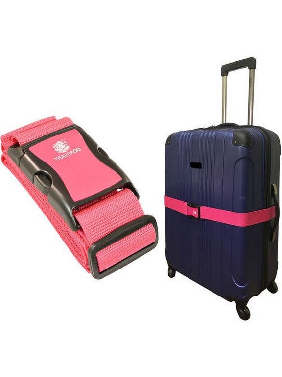 Nylon Luggage Strap, Pink TR1200PK