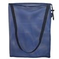 thumbnail image 1 of Nylon Mesh Drawstring Tote Bag with Shoulder Strap, Small, Approx. 15x20, Blue, 1 of 1