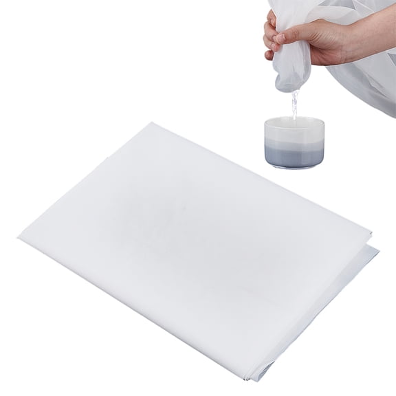 Nylon Mesh Fabric for Paint Filter White 1270x995x0.1mm DIY
