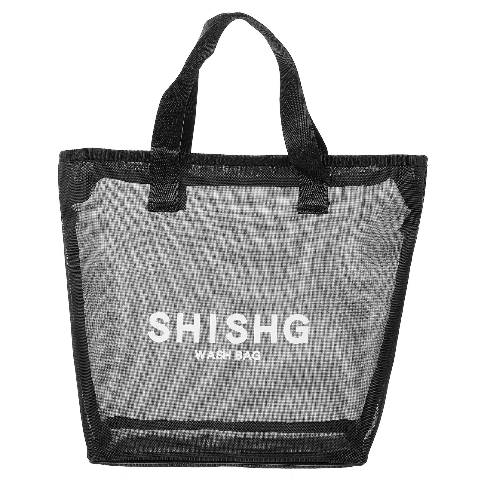 Nylon Mesh Shower Caddy Tote Bag Hanging Portable Toiletry Bag Bathroom