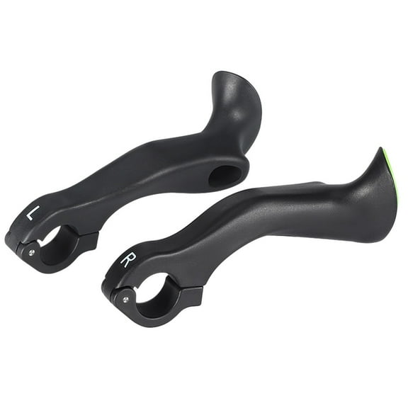 Nylon Mountain Bike Bar Ends Ergonomically Designed 22 2mm Extensions to Alleviate Joint Pain While Riding