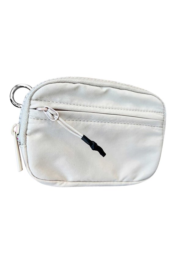 Nylon Multifunctional Keychain for Women, Coin Wallet Key Holder, Small Portable Zipper Pouch for Cash Cards, Fashionable Keychain Wallet with Multiple Pockets