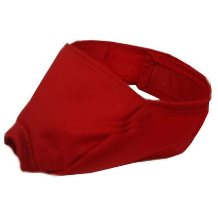 Nylon Muzzle for CATS MEDIUM RED