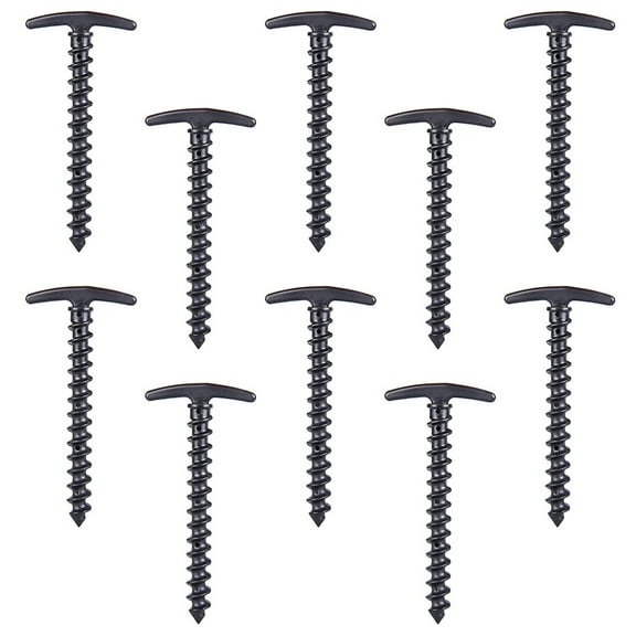 Nylon Nails 20 Pcs Canopy Outdoor Pegs Tent Tents Heavy Duty Hook Beach Umbrella Sand Anchor