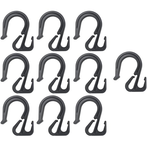 Nylon Net Hooks Bungee Cord for Cargo Net, Truck Organizer