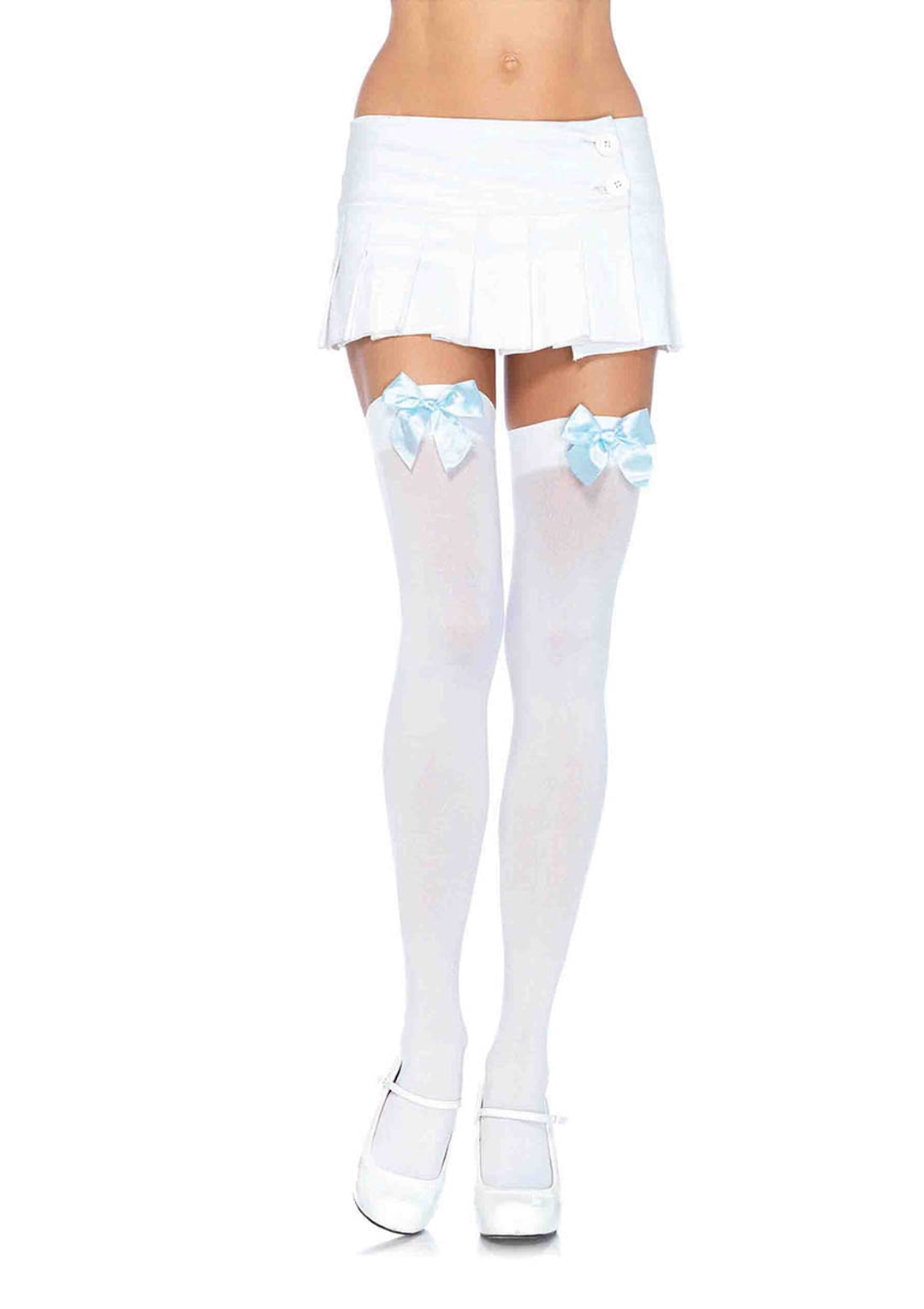 Stockings Thi Hi with Bow Adult Halloween Accessory
