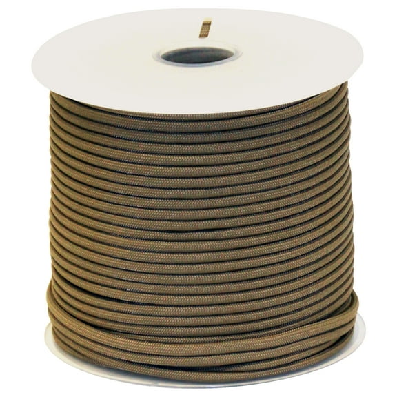 Rope King NPC-18250, Nylon Paracord, 1/8 inch x 250 feet, Sandstone, 1 Each