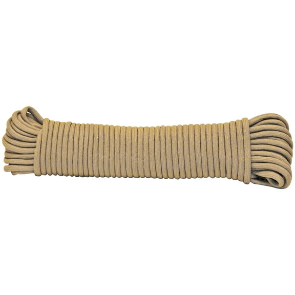 Rope King 550 Nylon Paracord, 1/8" x 50', Sandstone, 6 Pack