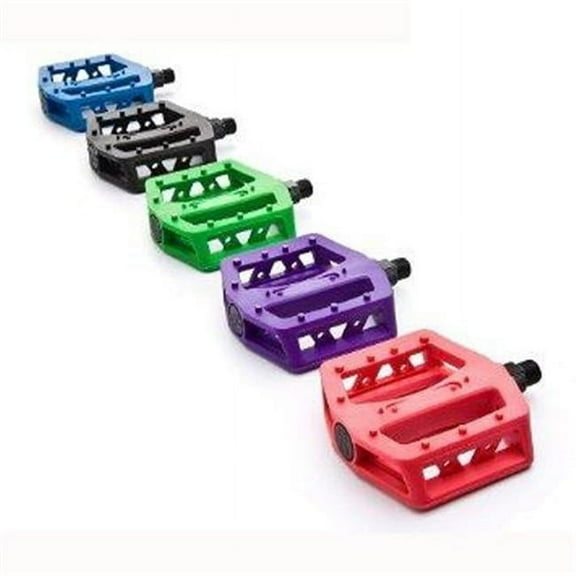 Nylon Pedal Set - Yellow, 100 x 105 mm