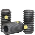 thumbnail image 1 of Nylon Pellet Socet Set Screws Cup Point, 1/4-28 x 1/4", Alloy Steel, Black Oxide, Hex Socket (Quantity: 100), 1 of 1