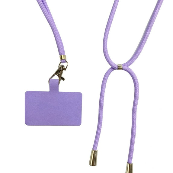 Nylon Phone Lanyard Adjustable for Most Smartphones with Metal Buckle Protective