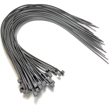 Nylon Plastic Cable Ties Long And Wide Extra Large Zip Ties Black And White Wrap