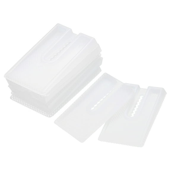Nylon Plastic Shims for Leveling, 20 pack Non-Slip Plastic Wedges for Toilet, Bed, Restaurant, Table