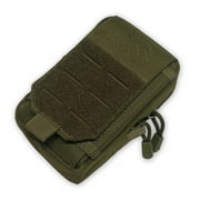 Nylon Possibles Bag - Pack and Store Small Items - Molle / PALS Attachment Straps for Belt or Pack Carry