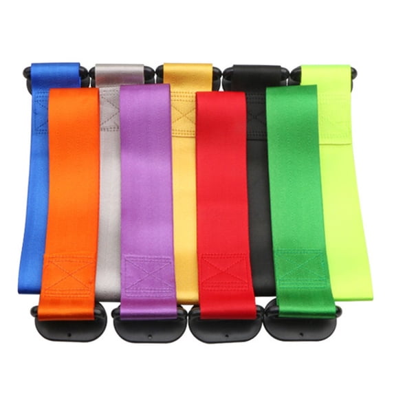Nylon Rally Hook Tow Strap Rear/Front Bumper Streamers Car Tow Towing ...