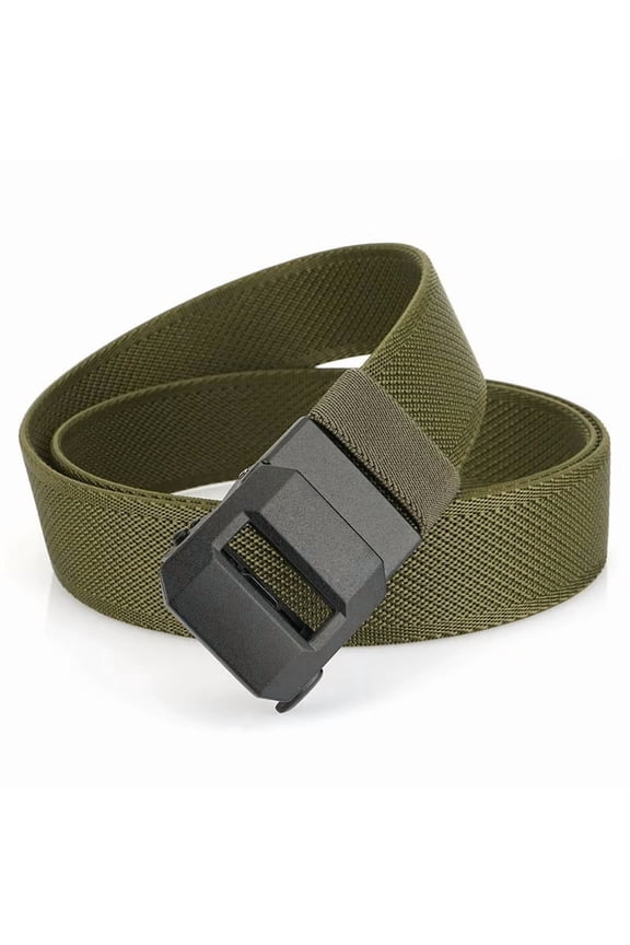 Nylon Ratchet Belt Under $5! Kadlawus Nylon Ratchet Belt for Men, Adjustable Woven Waist Belt, Automatic Buckle Sports Belt, Casual Dress Belt, Heavy Duty Utility Belt, Easy Release Ratchet Belt