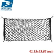 Nylon Rear Trunk Envelope Style Cargo Net for Bags w/Mounting For Nissan Altima