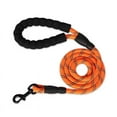 thumbnail image 1 of Nylon Reflective Big Dog Harness Pet Dog Accessories for Small Medium Large Dogs Dog Walking Cat Collar Supplies Dog Leash (Orange,1.2cm 2M), 1 of 7