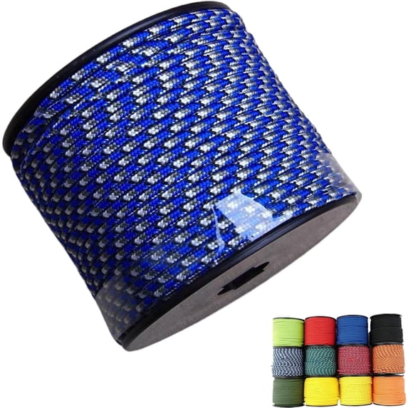 Yardly 1/8 Inch 164 Ft White Nylon Rope