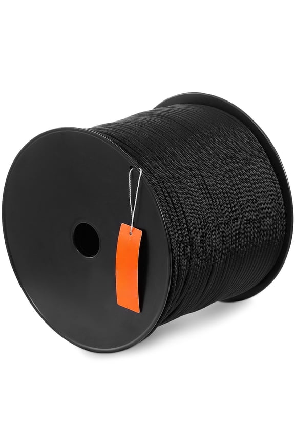 Nylon Rope 3/16 inch x 1000 ft - 720 LBS Strength, 32-Strand