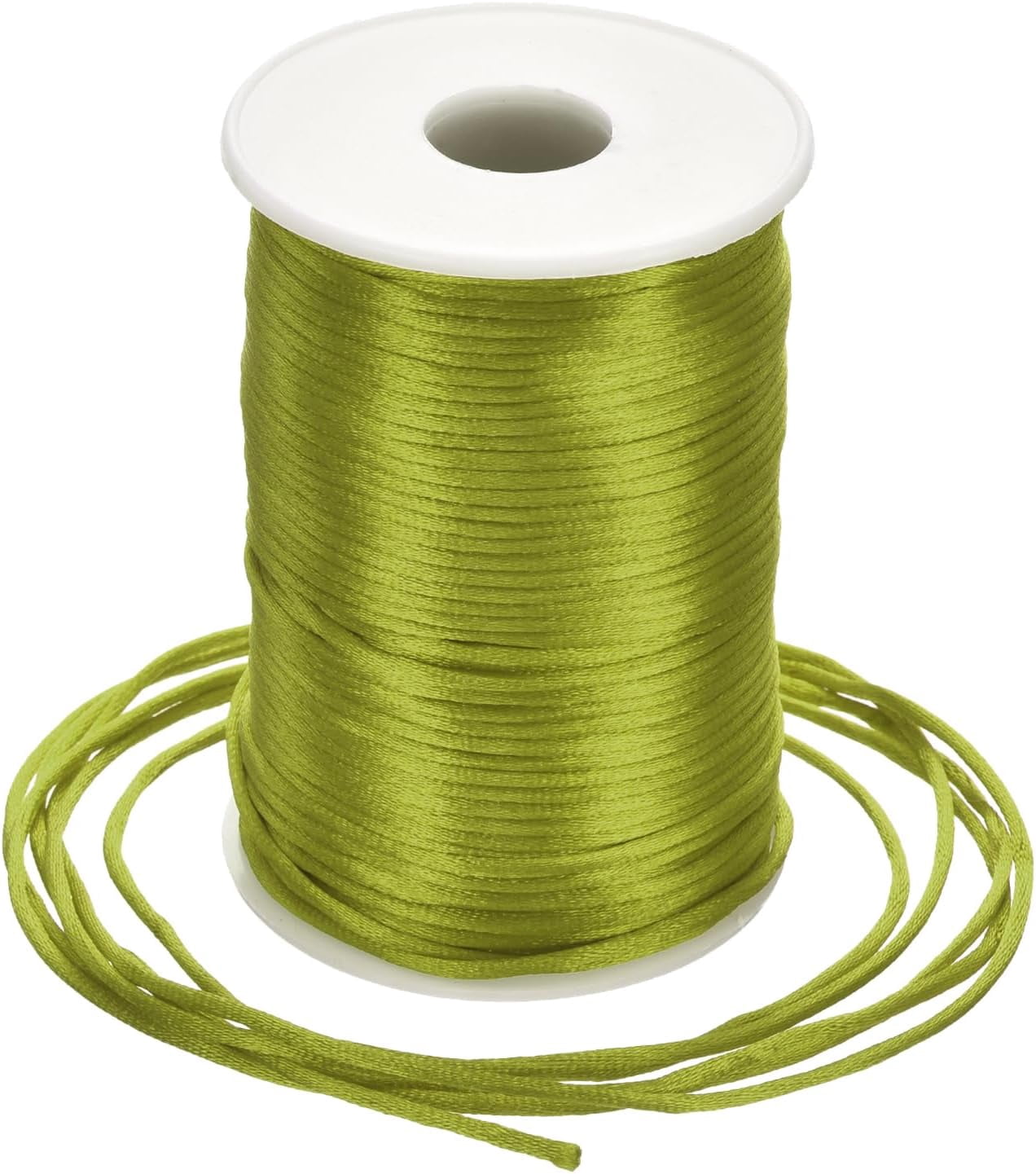 Nylon Satin Cord 2.5mm, 109 Yard String for Bracelet Braided Thread ...