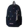 thumbnail image 1 of Nylon School Backpack, Lightweight Backpack with Bow Pendant, Spacious Trendy Backpack for Travel College, Yellow, 1 of 6