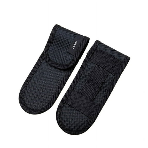 Nylon Sheath Folding Cutter Black Clip Case Pliers Cutters Cover Bags For Outdoor Camping Climbing