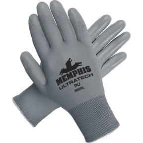 Nylon Shell Poly Work Gloves