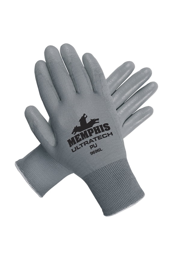 Nylon Shell Poly Work Gloves