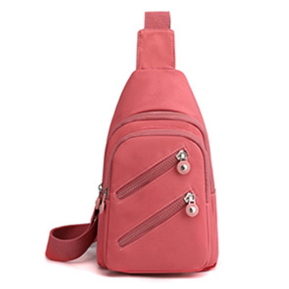 Nylon Shoulder Bag Chest Bag Outdoor Crossbody Bag Casual Women Belt