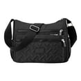 thumbnail image 1 of Nylon Shoulder Bag for Women with Adjustable Strap, 20 cm x 26 cm x 12 cm, Front Zip Compartment, Back Zip Pocket, Side Pockets, 1 of 4
