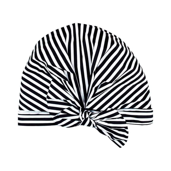 Nylon Shower Caps for Women Of All Ages Large Waterproof Shower Bonnet Reusable Waterproof Bath Hair Hat for Long Hair
