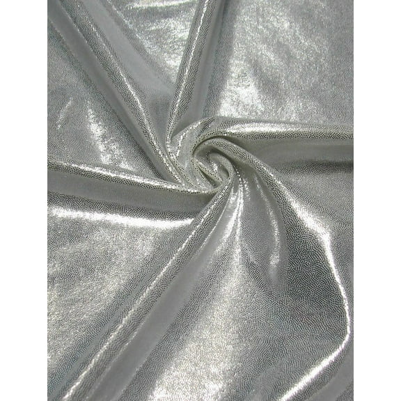 Nylon Spandex 4 ways Stretch Finger Foil Mist Design