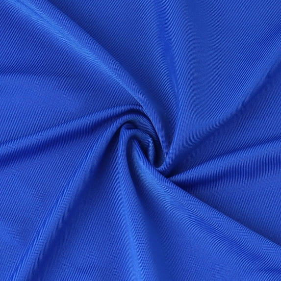 Nylon Spandex Fabric Lycra 4-Way Soft Stretch 60" Wide by the Yard for Sportswear Yoga Wear Cloth Blue