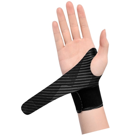 Nylon Spandex Pressure Wristband Flexible Left Arm Support Brace for Repetitive Strain Injuries
