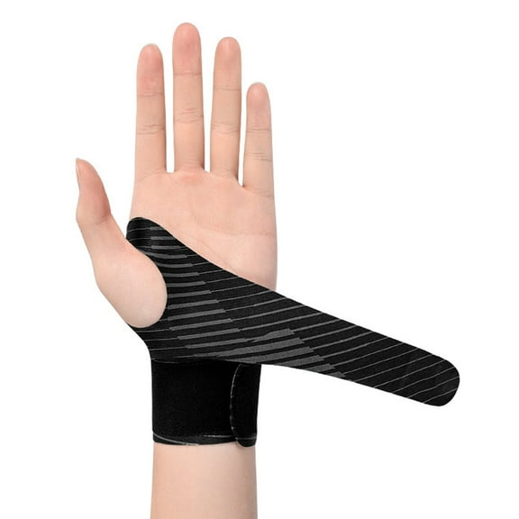 Nylon Spandex Pressure Wristband Flexible Left Arm Support Brace for Repetitive Strain Injuries