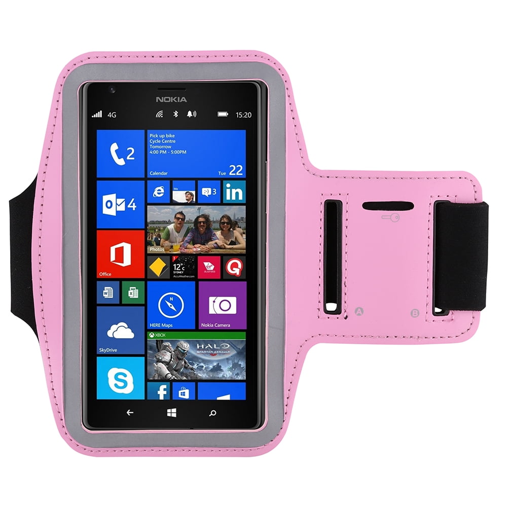 SumacLife Sports Armband Case iPhone 5/5S/5SE Waterproof Pink