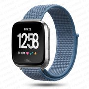 Nylon Strap for Fitbit Versa/Lite/Versa2 band Smart watch replacment Watchband Sport Loop Bracelet Fitbit Versa 2 band