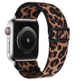 thumbnail image 1 of Nylon Stretchy Band for 42, 44 & 45mm Apple Watch - Leopard Print 1, 1 of 1