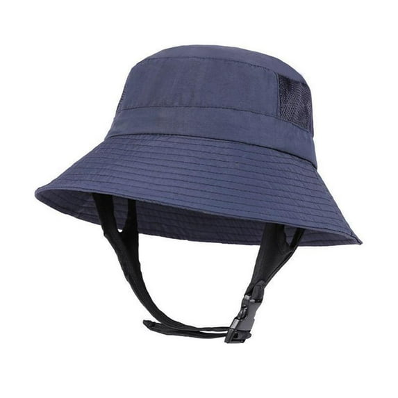 Nylon Sun Hat for Men & Women, Wide Brim UPF 50+ Bucket Hat for Fishing, Surfing, Hiking - Breathable Mesh, Packable Summer Outdoor Cap