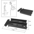 thumbnail image 1 of Nylon T-Lock for Framed Sliding Shower Door Enclosures, 1 of 1